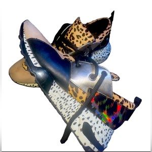 Steve Madden Women's Leopard Print Sneakers  Size 11M